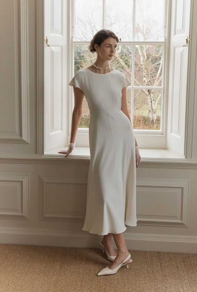 ghost elegant bridal dress