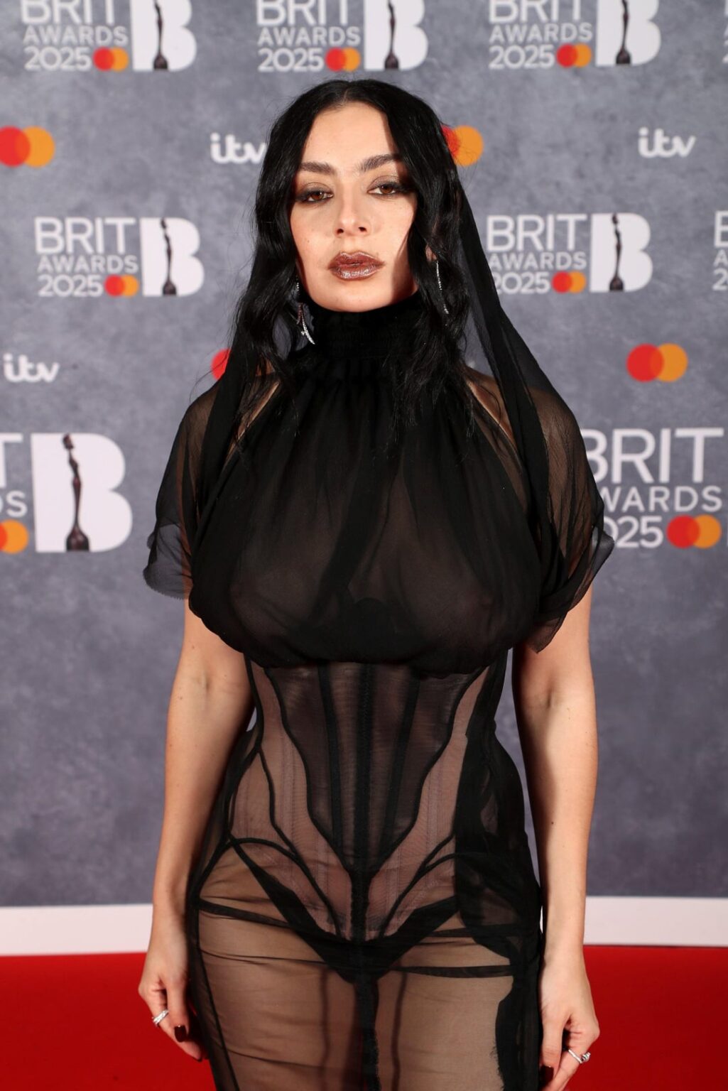 Charli XCX at The BRIT Awards 2025 at Intercontinental London - The O2 in London | March 2025