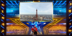 Dave Sheriff, of Telford, on Britain's Got Talent. Photo: Britain's Got Talent/ITV 