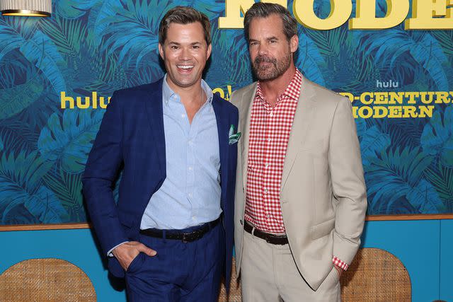 Phillip Faraone/WireImage Andrew Rannells and Tuc Watkins.