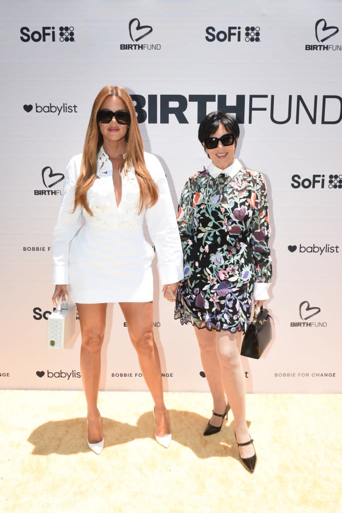 “I can’t even think about this anymore,” Kardashian quipped. Getty Images for Birthfund