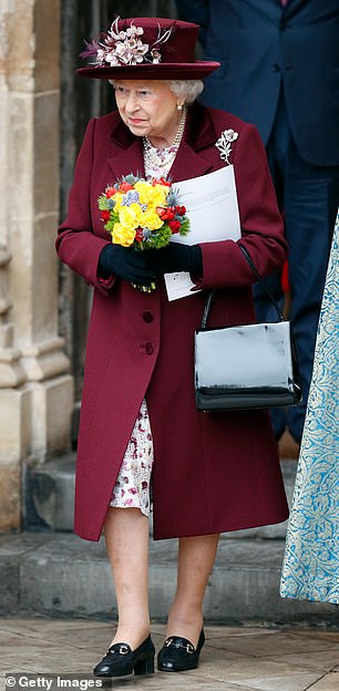Queen Elizabeth II attends the 2018 Commonwealth Day service at Westminster Abbey on March 12, 2018