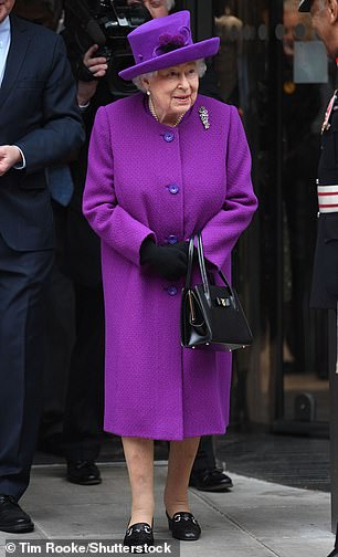 Queen Elizabeth II opens the Royal National ENT and Eastman Hospitals in London on February 19, 2020