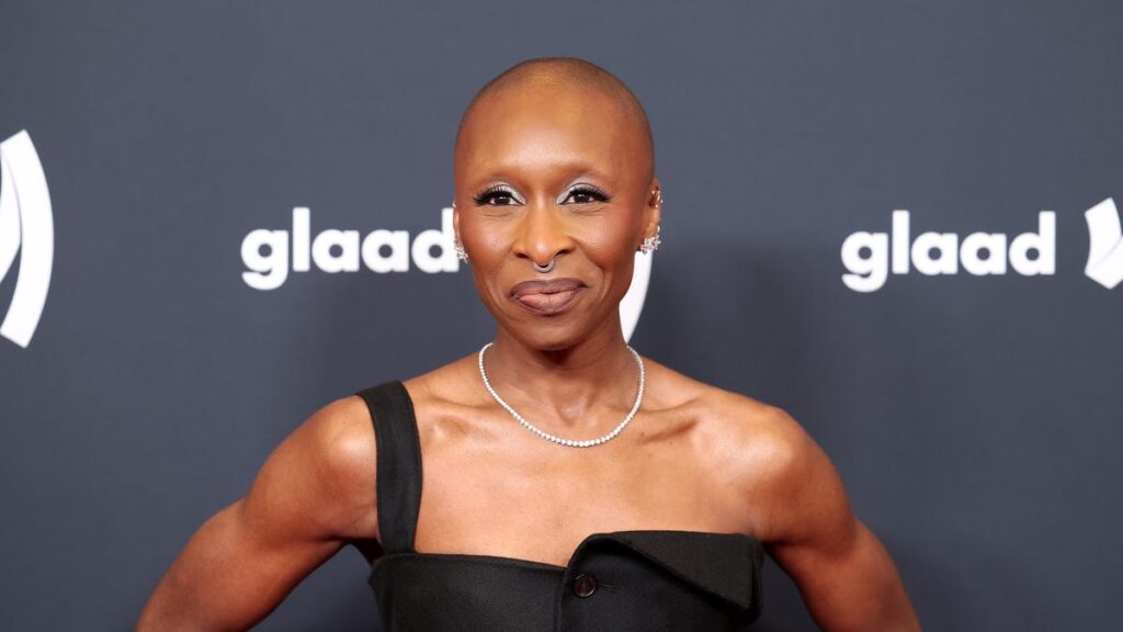 Cynthia Erivo honored at GLAAD Awards for LGBTQ advocacy