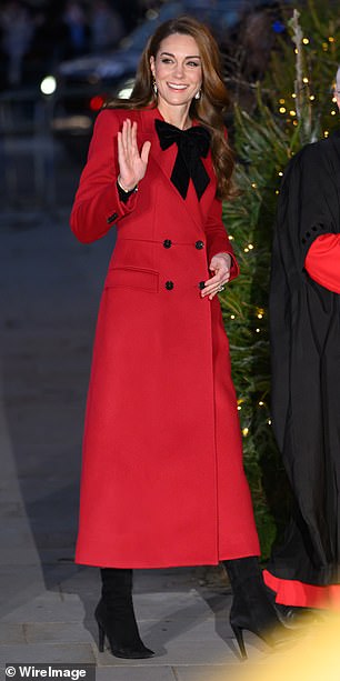 The Princess of Wales attends the 'Together At Christmas' Carol Service at Westminster Abbey on December 06, 2024