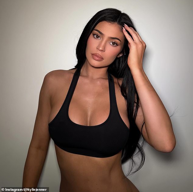 In 2021, Kylie Jenner showed off a cute orange feline when at home in Hidden Hills, California