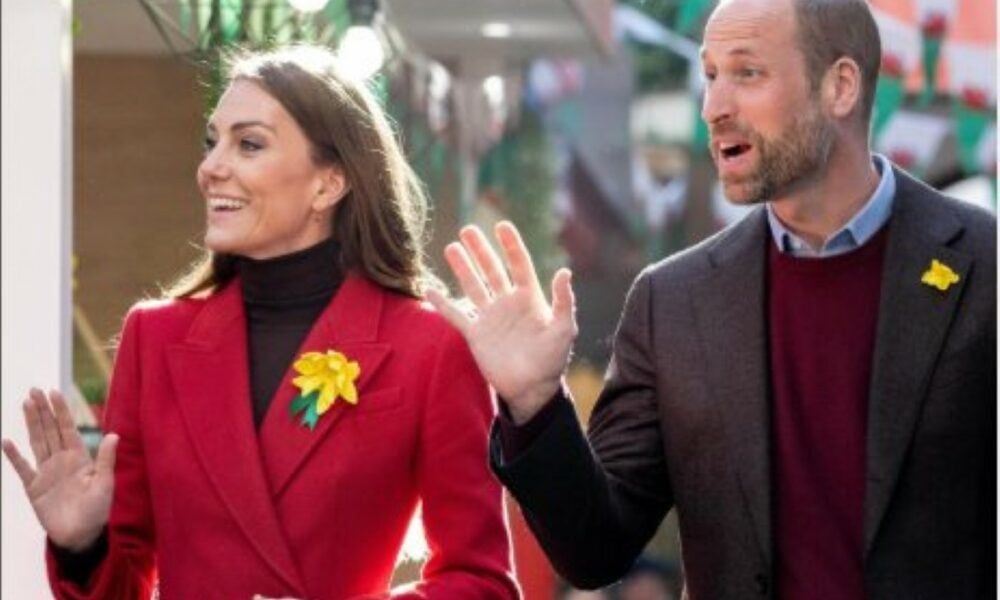 Kate Middleton and prince William