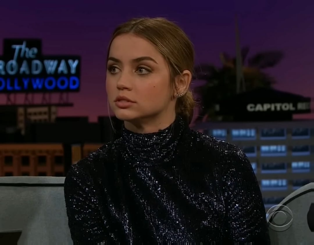 Ana de Armas, The Late Late Show With James Corden, October 2017
