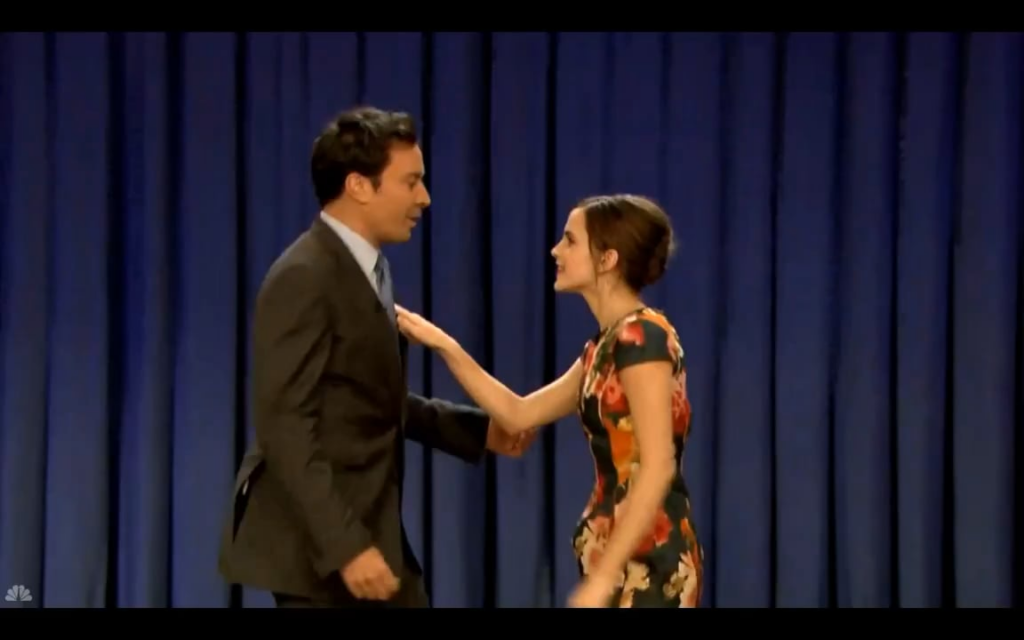 Emma Watson on 'Late Night with Jimmy Fallon' - September 2012
