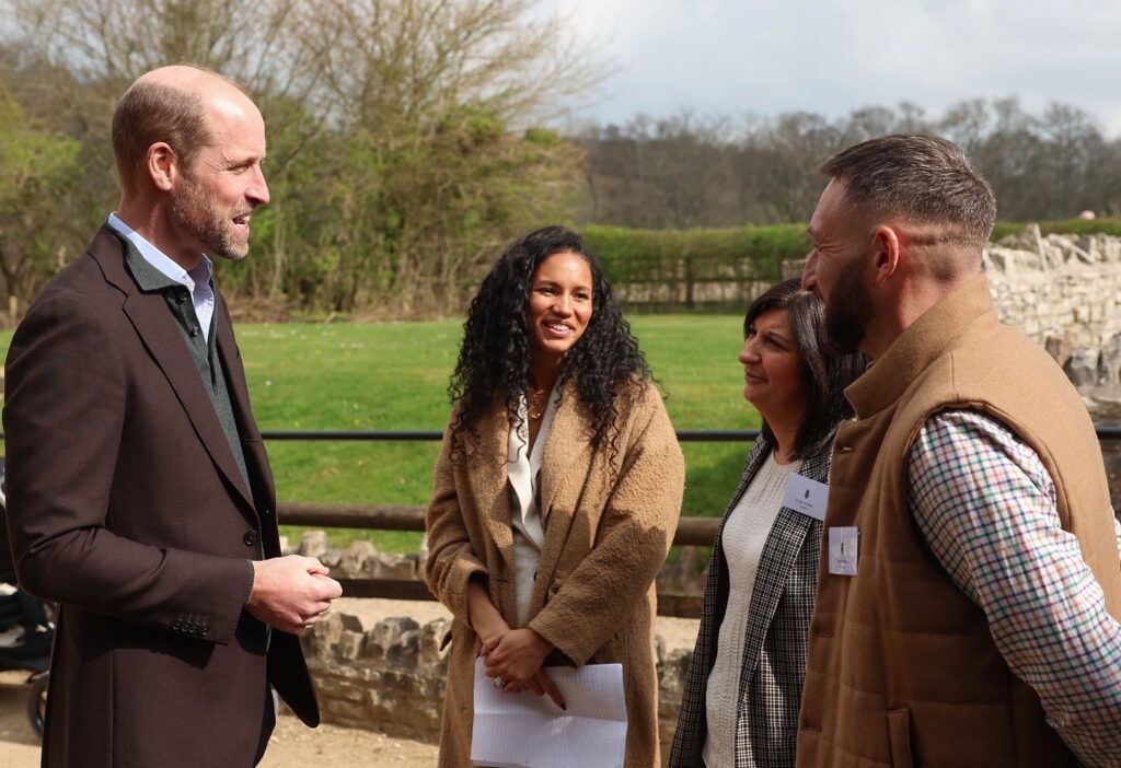 Prince William puts farmers' mental health first during Cornwall visit