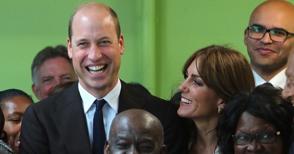 Prince William Jokes at Royal Appearance in Wales: ‘Who’s Pinching My Bottom?’ Prince William Jokes at Royal Appearance in Wales: ‘Who’s Pinching My Bottom?’