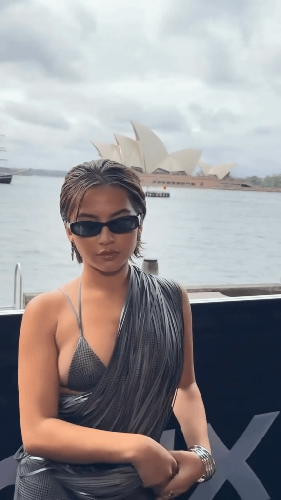Isabela Merced at The Last Of Us photocall in Sydney, March 2025