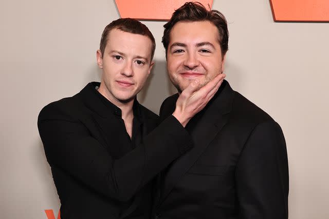 Eric Charbonneau/A24 via Getty Joseph Quinn and Michael Gandolfini