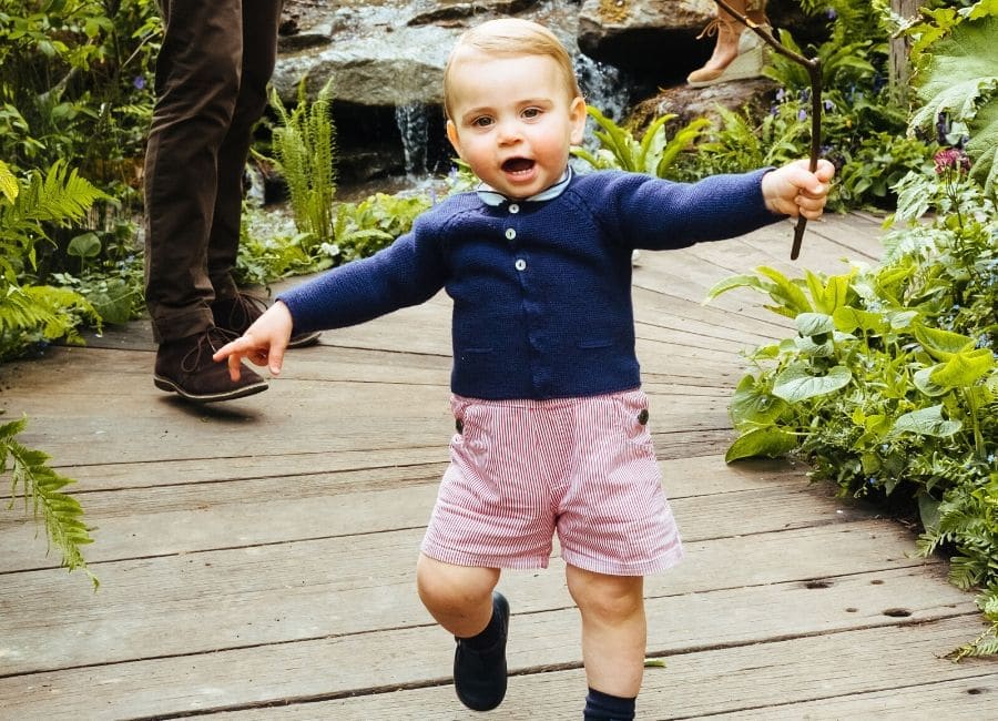 Prince Louis first words