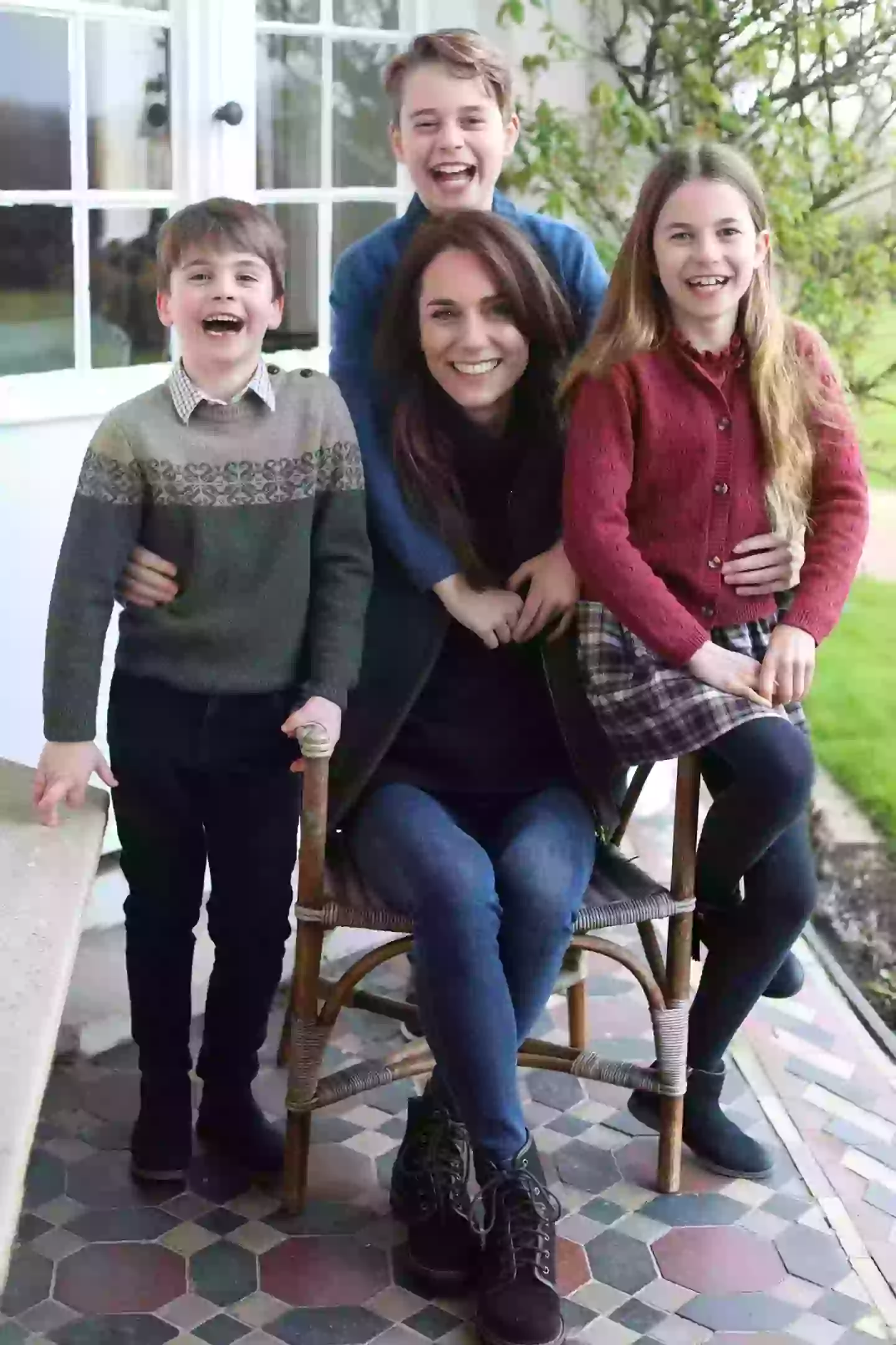 Kate came under fire for a Mother's Day photo last year (X/@KensingtonPalace)