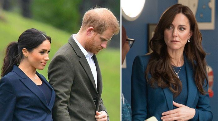 Catherine, Princess of Wales scared Prince Harry will be ‘trapped’ with Meghan Catherine, Princess of Wales scared Prince Harry will be ‘trapped' with Meghan