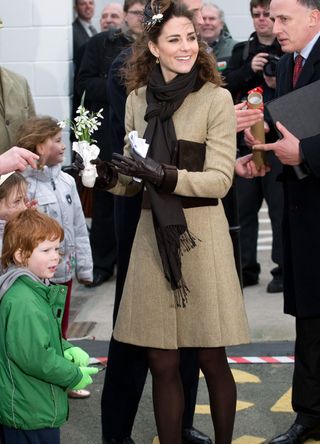 Kate Middleton at a royal engagement