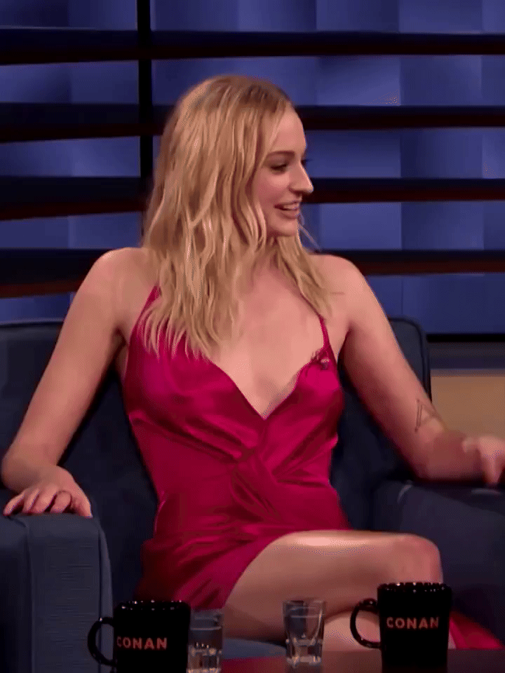 Sophie Turner on Conan - Jun 5, 2019