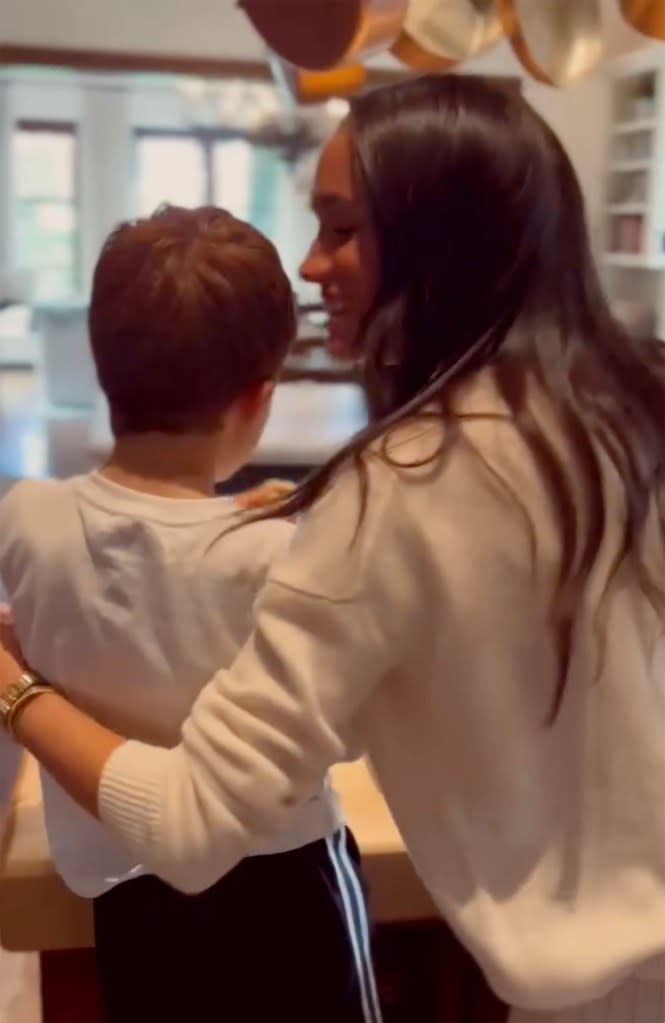 Meghan Markle with her son Prince Archie. meghan/Instagram