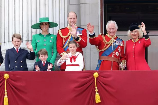 The Royal Family on the Buckingham Palace balcony