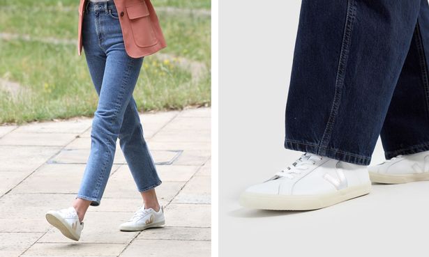 Kate Middleton in Veja trainers