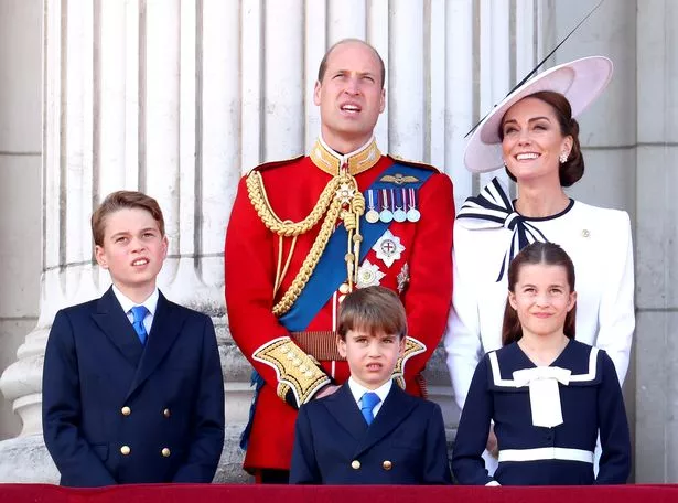 Prince William, Kate and their children are set to join the celebrations 