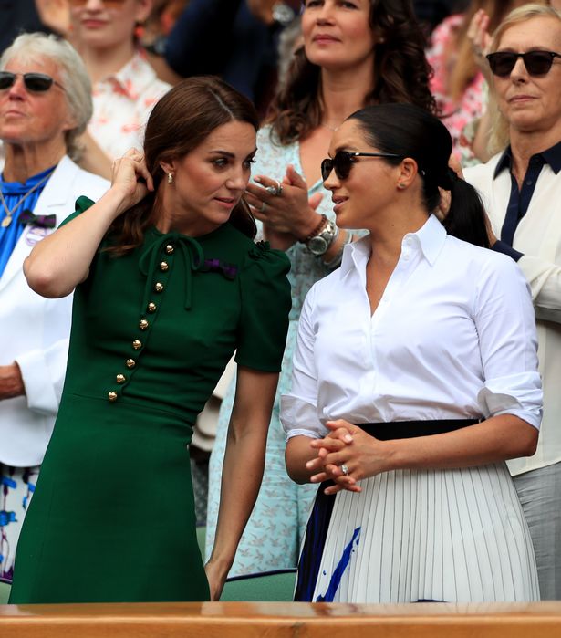 Meghan and Kate at Wimbledon together