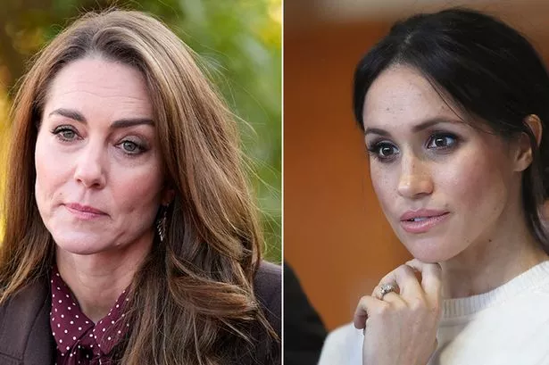 Kate Middleton and Meghan Markle
