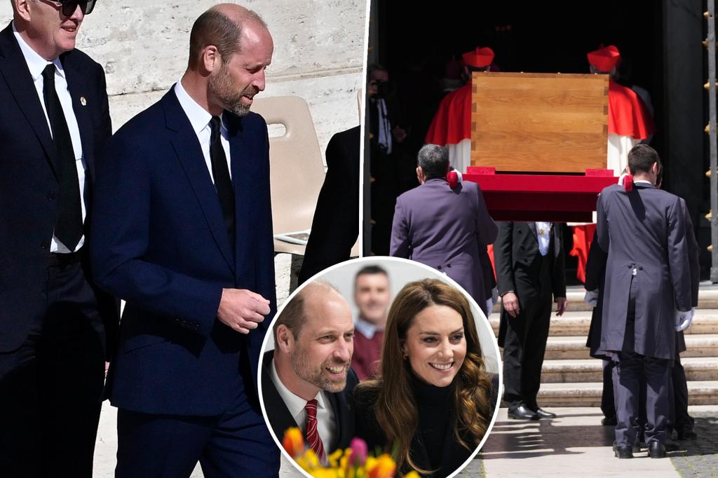 Why Kate Middleton did not join Prince William at Pope Francis’ funeral Why Kate Middleton did not join Prince William at Pope Francis' funeral
