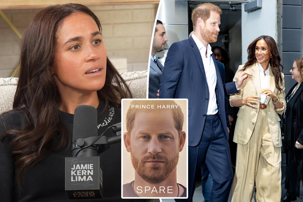 Meghan Markle addresses memoir rumors after Prince Harry's 'Spare'