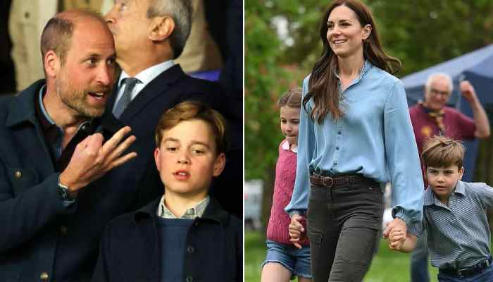 Prince William wanted to give George, 11, a night out away from home
