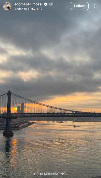 Edoardo Mapelli Mozzi lands in NYC just in time for Meghan Markles summit