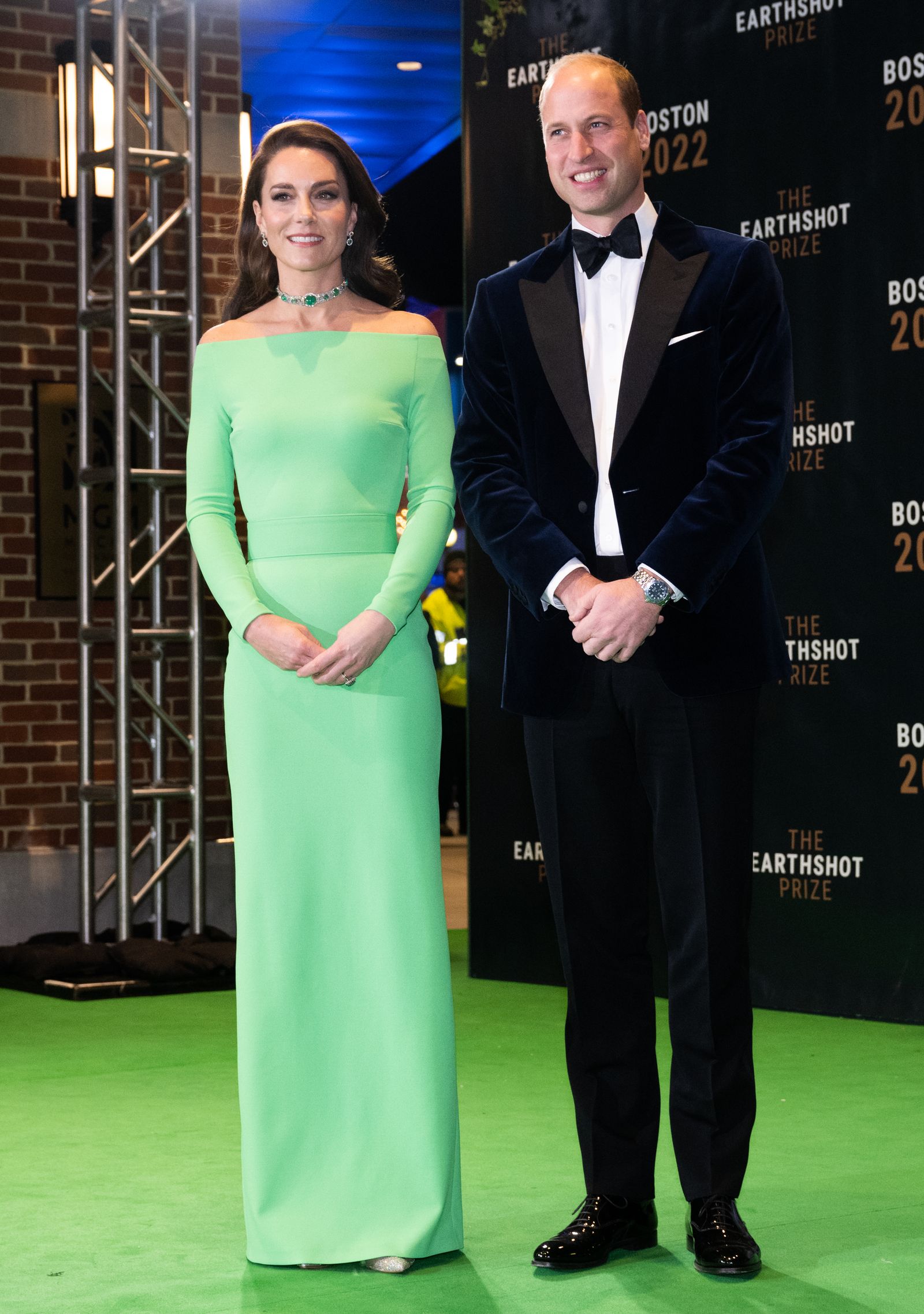 Image may contain Prince William Duke of Cambridge Person Adult Accessories Formal Wear Tie Jewelry and Necklace