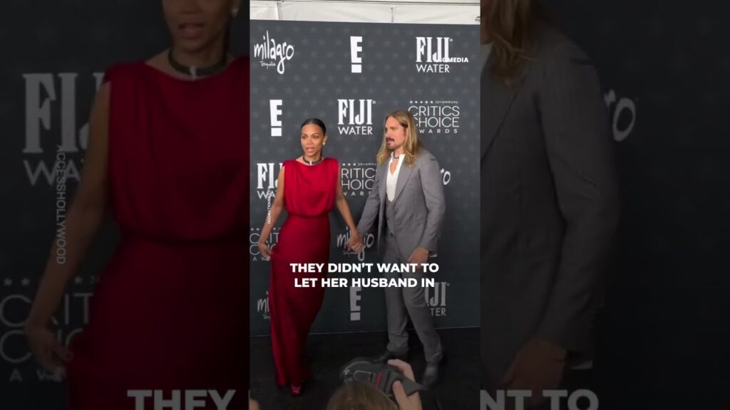 Zoe Saldana unleashed her fury on the red carpet #shorts