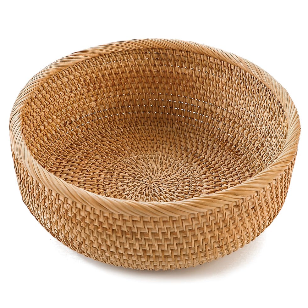 Handmade Rattan Bread Baskets 