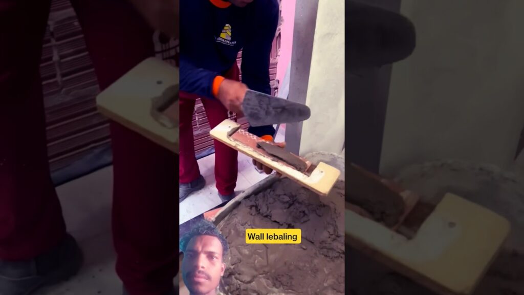 #dicas #construction wall leveling