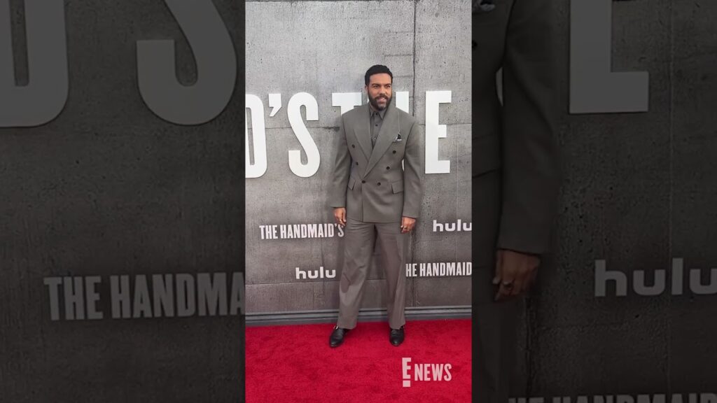 O-T Fagbenle arrives to The Handmaid's Tale season 6 premiere.