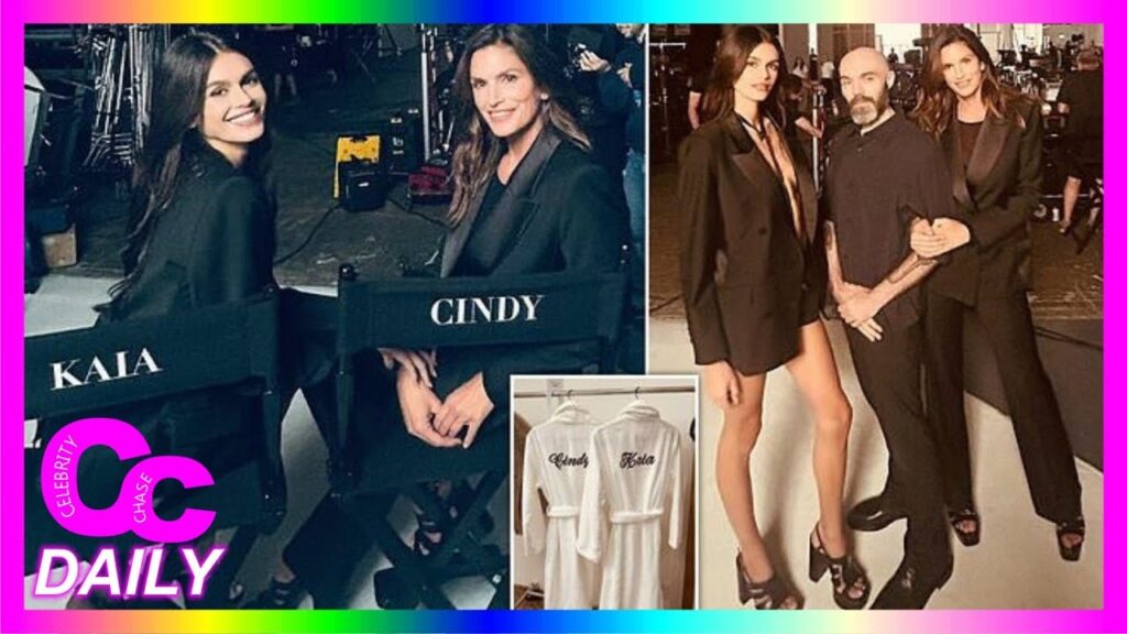 Cindy Crawford and Kaia Gerber Share Style Secrets in New Zara Collaboration | Celeb Chase Cindy Crawford and Kaia Gerber Share Style Secrets in New Zara Collaboration | Celeb Chase
