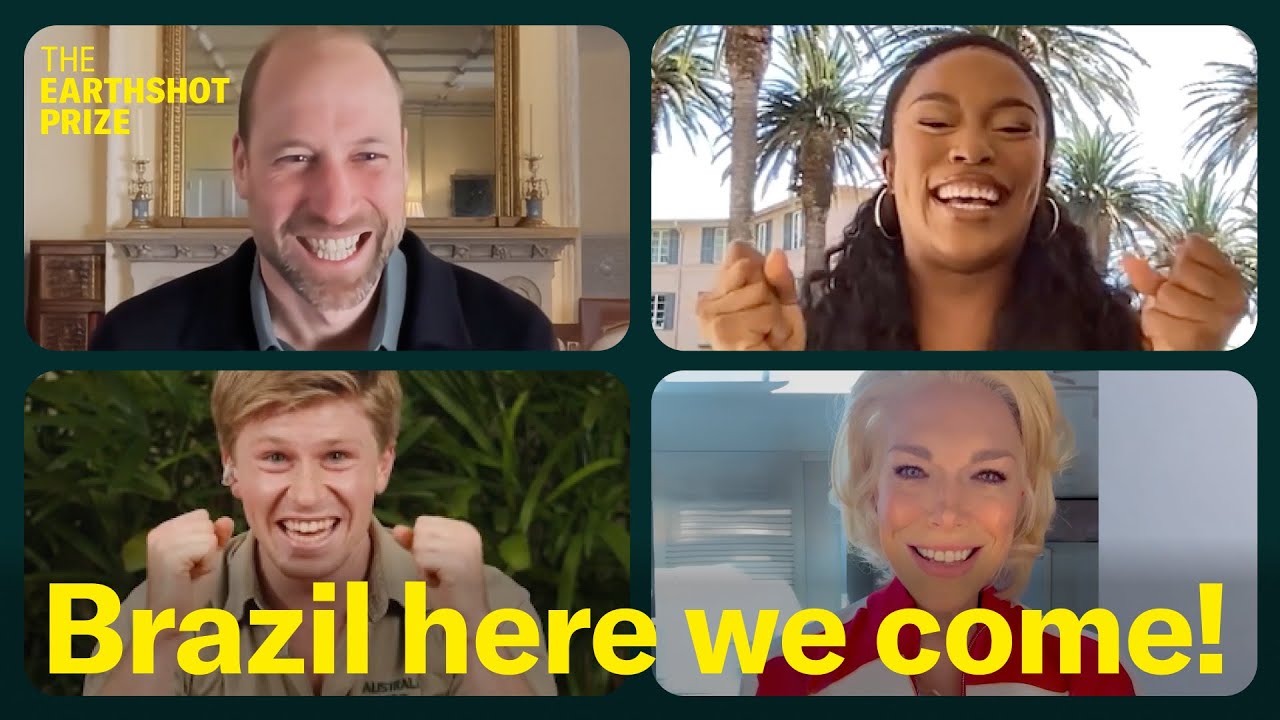 Prince William Announces The Earthshot Prize 2025 in Brazil! - YouTube