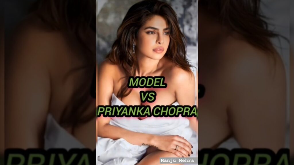 Model Vs Priyanka Chopra #viral #shorts #fashion #runway #catwalk #fashionshow #parisfashionweek #yt