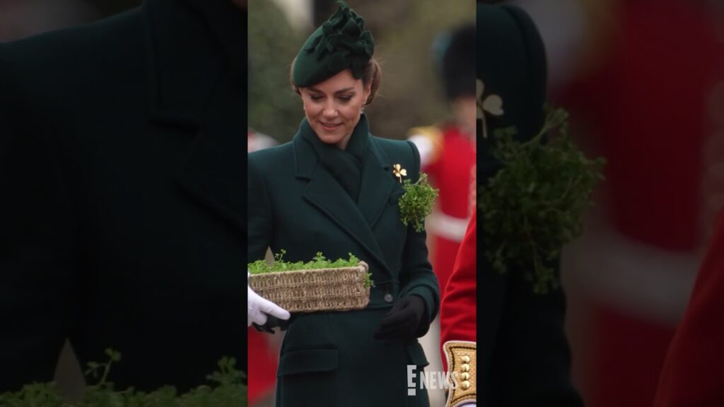 Kate Middleton at the Irish Guards' St. Patrick's Day Parade