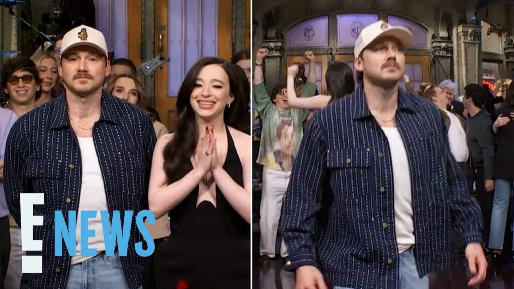 Morgan Wallen Abruptly WALKS OFF SNL Stage During End Credits | E! News Morgan Wallen Abruptly WALKS OFF SNL Stage During End Credits | E! News