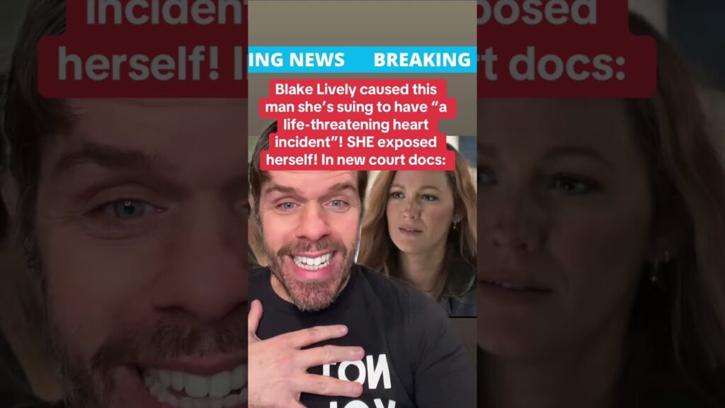 Blake Lively Caused This Man She’s Suing To Have “A Life-Threatening Heart Incident”! SHE Exposed:
