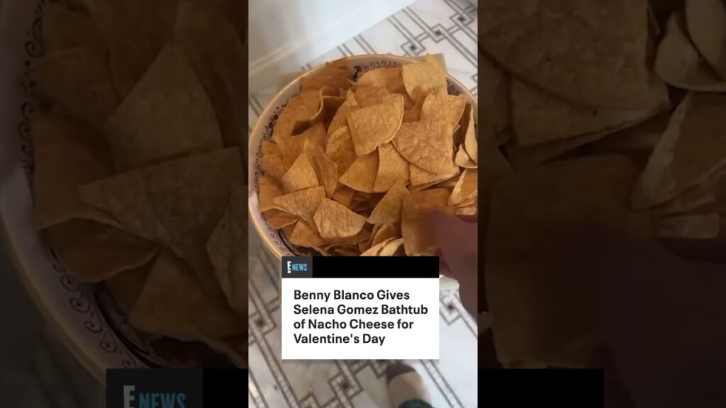 Benny Blanco has one cheesy Valentine's Day gift for Selena Gomez.