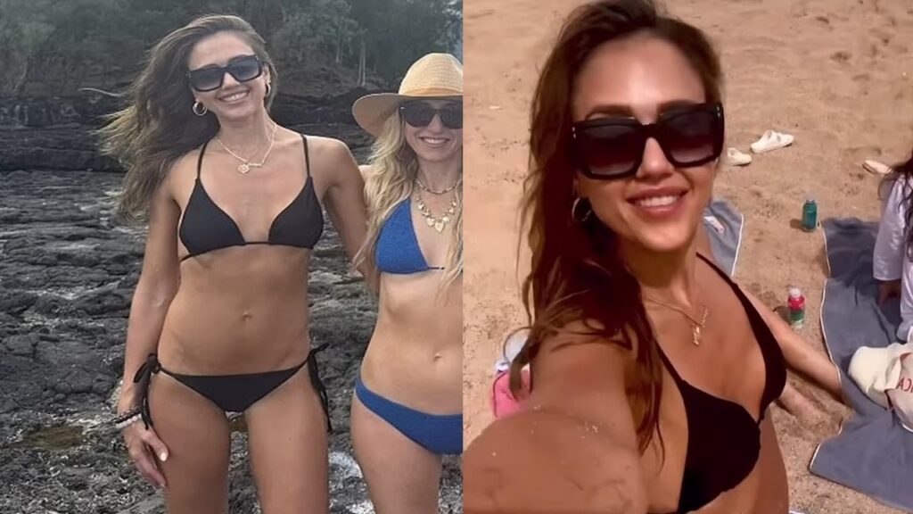 Jessica Alba Flaunts Stunning Bikini Body on Tropical Getaway Amid Divorce from Cash Warren Jessica Alba Flaunts Stunning Bikini Body on Tropical Getaway Amid Divorce from Cash Warren