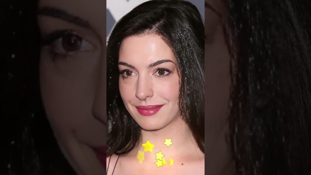 Mikey Madison and  Anne Hathaway | Mix of faces  #shorts #mikeymadison #annehathaway