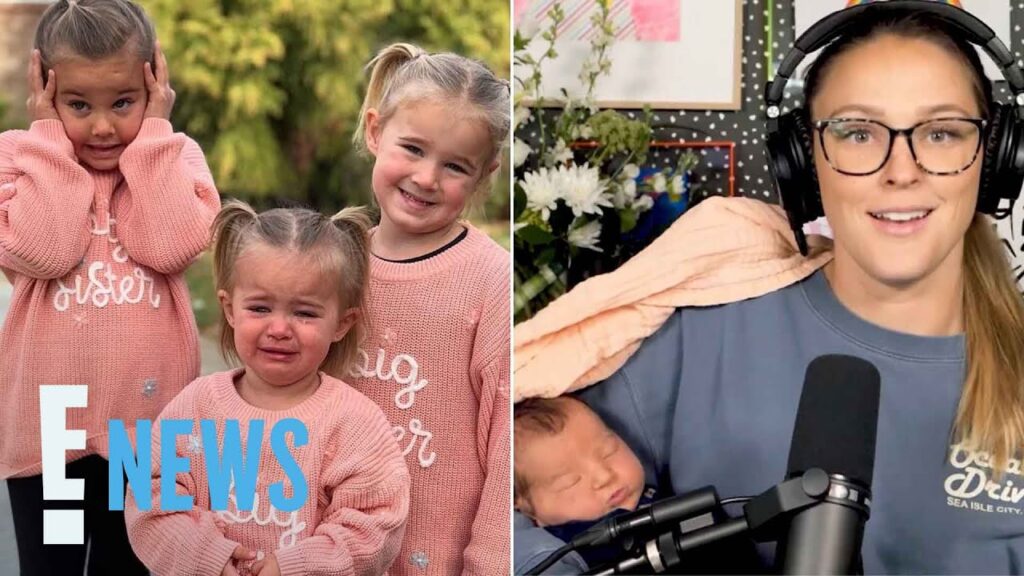 Kylie Kelce Reveals Which Daughter Is Already “Annoyed” By Baby Finn | E! News Kylie Kelce Reveals Which Daughter Is Already "Annoyed" By Baby Finn | E! News