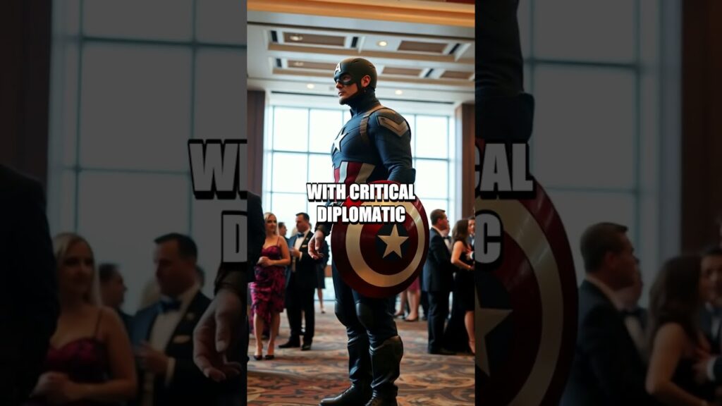 Emma Watson and Captain America's Diplomatic Puzzle