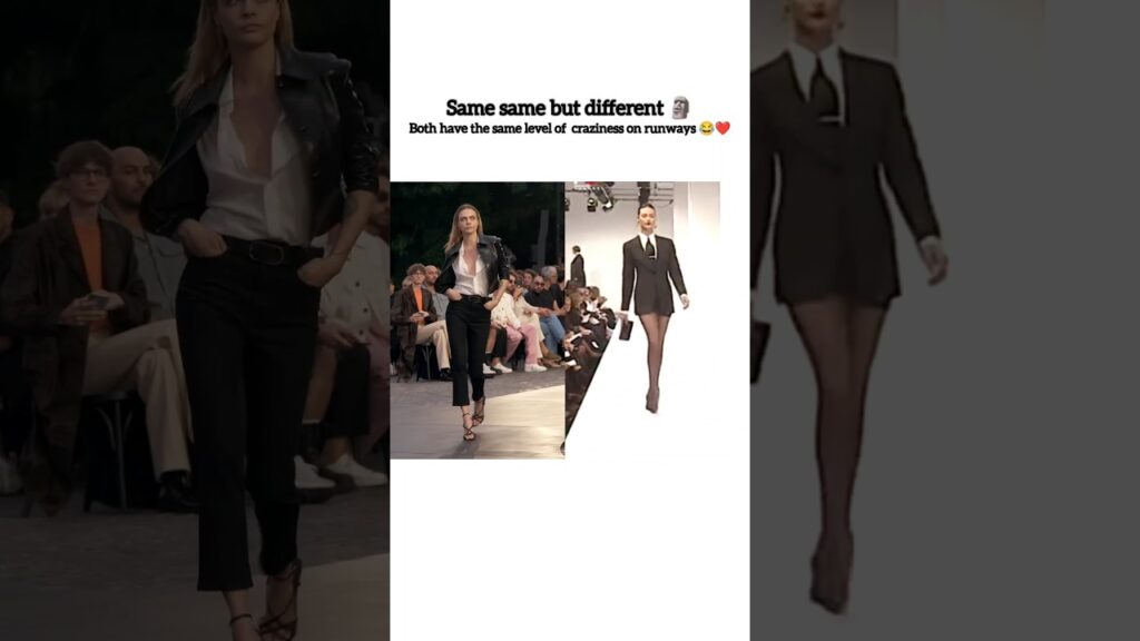 Cara Delevingne vs Shalom Harlow ⚡❤️‍🔥 #caradelevingne #shalomharlow #fashion #runway #supermodel