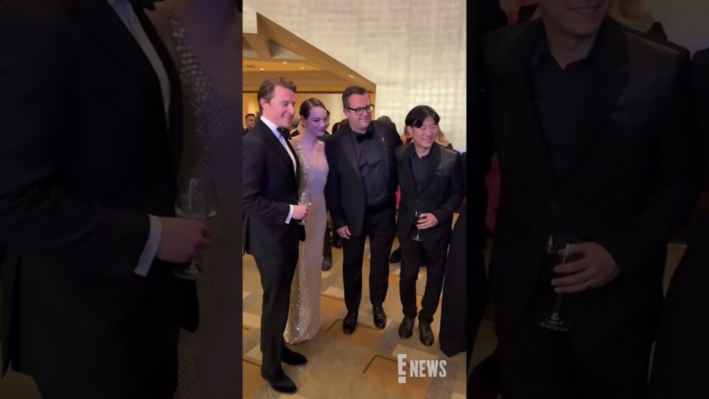 LISA and Emma Stone’s #Oscars meet up gets an easy A from E! 👏#AwardsSeason